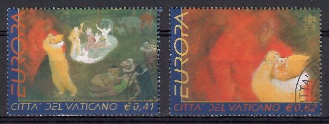 Znaczek Watykan 2002