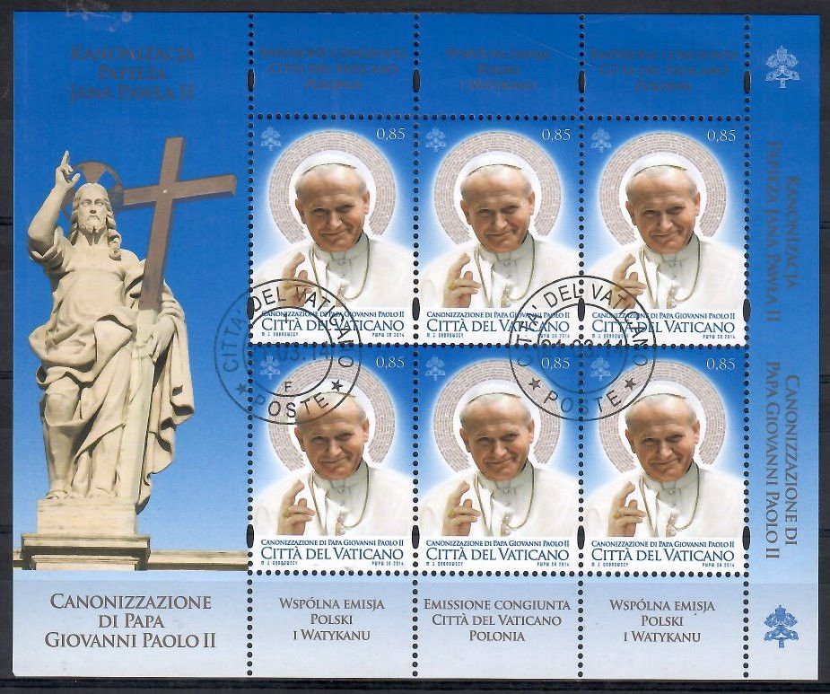 Znaczek Watykan 2014