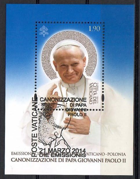 Znaczek Watykan 2014