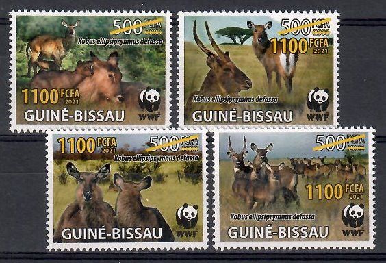 Gwinea Bissau 2021 Mi 11955-11958 Czyste **