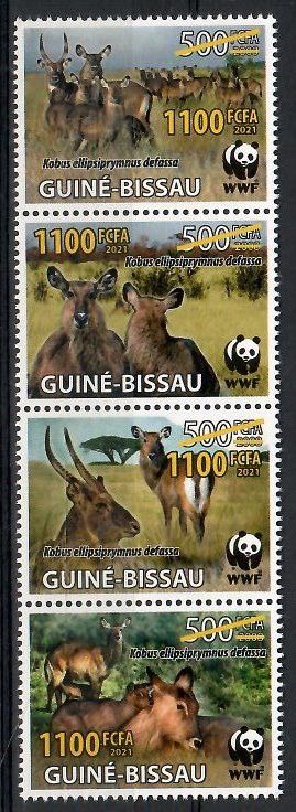 Gwinea Bissau 2021 Mi 11955-11958 Czyste **