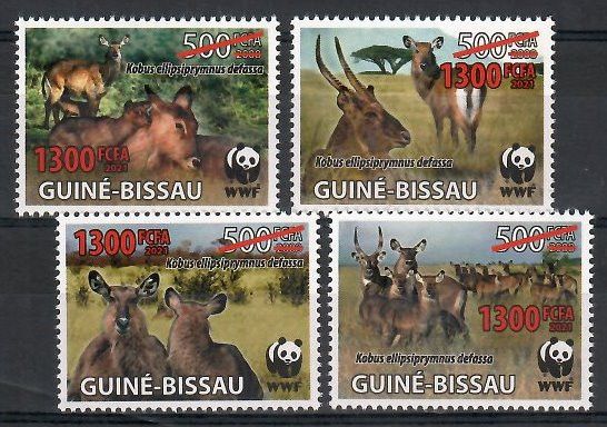 Gwinea Bissau 2021 Mi 11959-11962 Czyste **