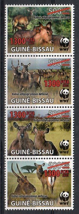 Gwinea Bissau 2021 Mi 11959-11962 Czyste **
