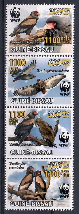 Znaczek Gwinea Bissau 2021 Mi 11971-11974 Czyste **