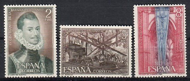 Znaczek Hiszpania 1971 Mi 1950-1952 Czyste **