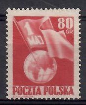 Znaczek Polska 1953