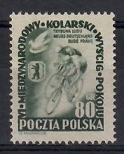 Znaczek Polska 1953