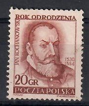 Znaczek Polska 1953 Mi 821C Fi 683 Bez kleju ( * )