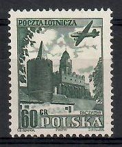 Znaczek Polska 1954