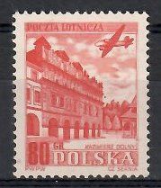 Znaczek Polska 1954
