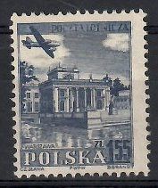 Znaczek Polska 1954