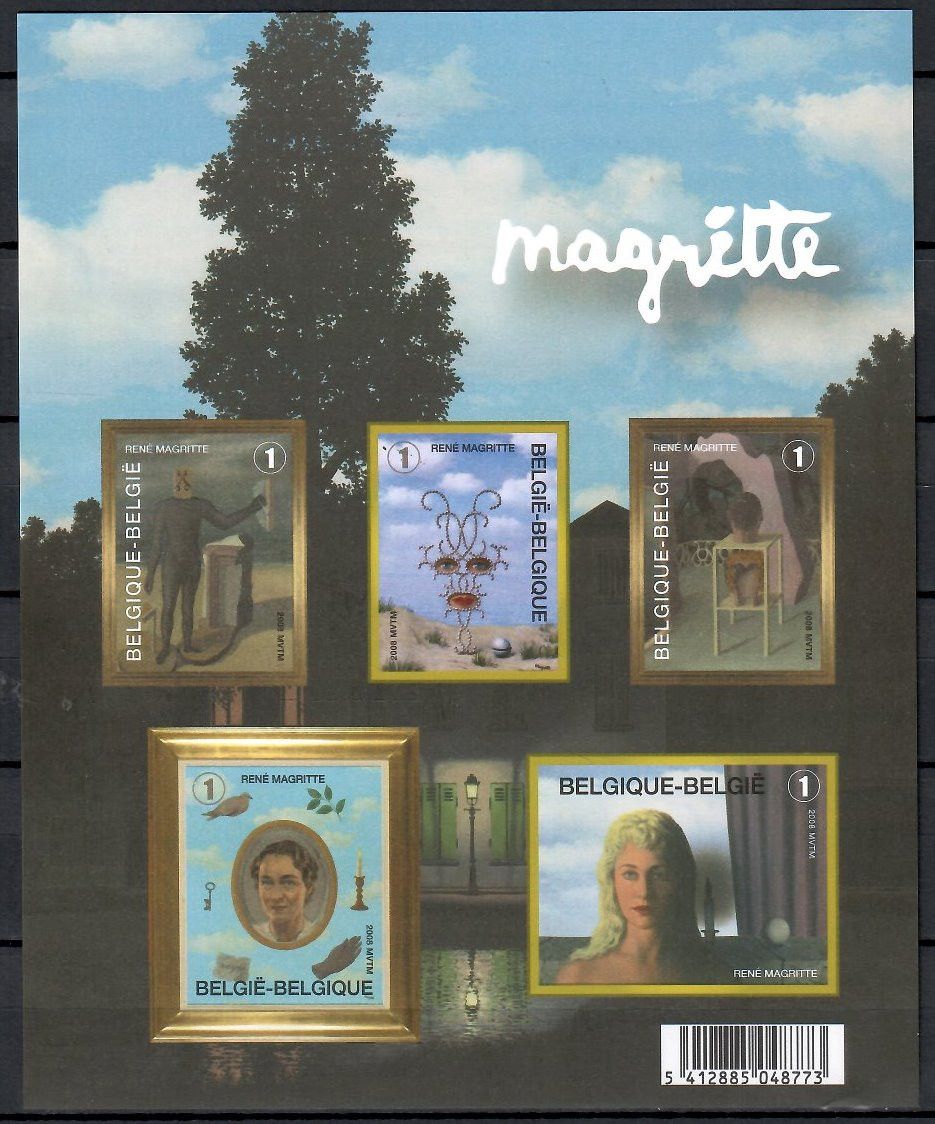 Znaczek Belgia 2008 Mi bl 126B Czyste **