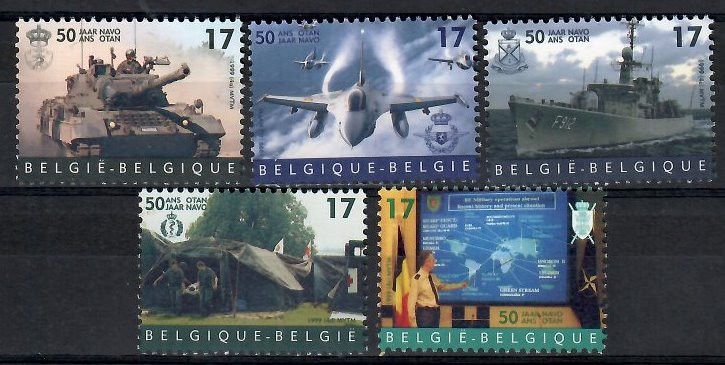 Znaczek Belgia 1999