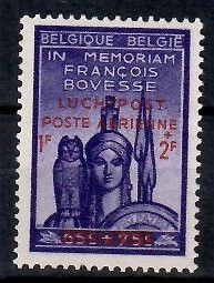 Znaczek Belgia 1947