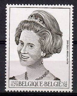 Znaczek Belgia 2000