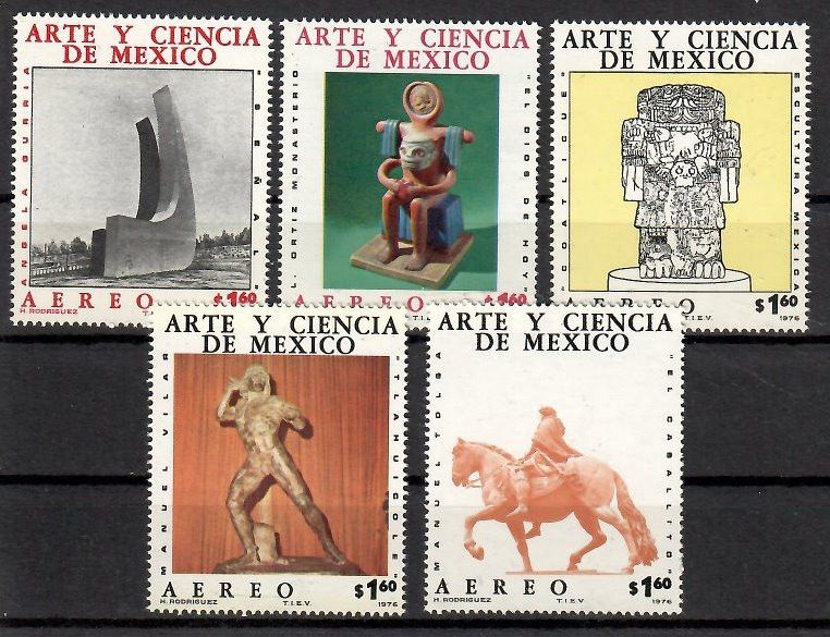 Znaczek Meksyk 1976 Mi 1542-1546 Czyste **