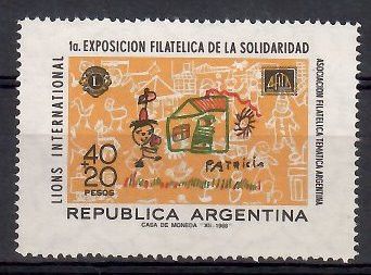 Znaczek Argentyna 1968 Mi 1014 Czyste **