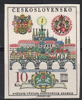 Znaczek Czechosłowacja 1968