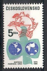 Znaczek Czechosłowacja 1984 Mi 2772 Czyste **