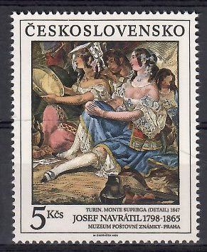 Znaczek Czechosłowacja 1988
