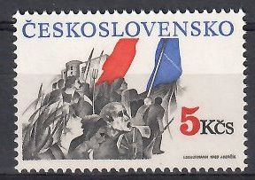 Znaczek Czechosłowacja 1989 Mi 3005 Czyste **
