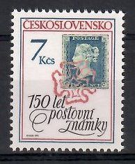 Znaczek Czechosłowacja 1990 Mi 3048 Czyste **