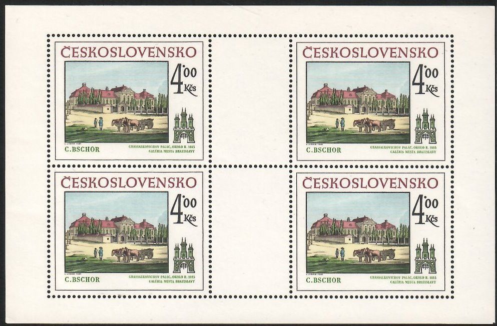 Znaczek Czechosłowacja 1981 Mi ark 2623 Czyste **