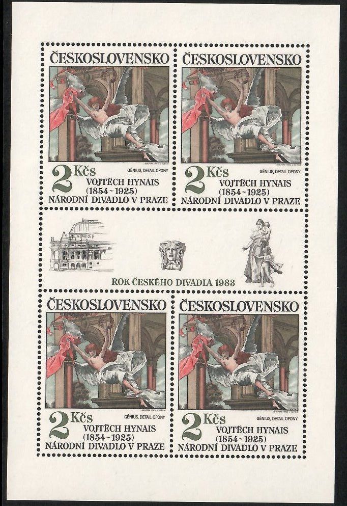 Czechosłowacja 1983 Mi ark 2738 Czyste **