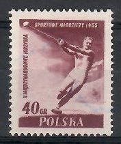 Polska 1955 Mi 935 Fi 791B Bez kleju ( * )