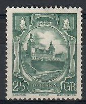 Znaczek Polska 1955