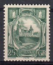 Znaczek Polska 1955