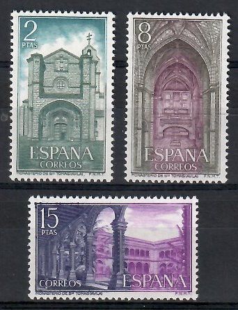 Znaczek Hiszpania 1972 Mi 2006-2008 Czyste **