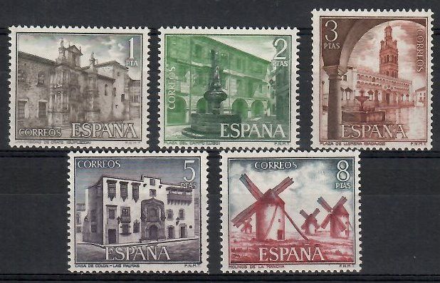 Znaczek Hiszpania 1973 Mi 2023-2027 Czyste **