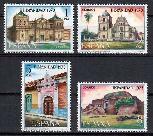 Znaczek Hiszpania 1973
