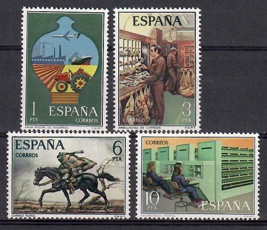 Znaczek Hiszpania 1976 Mi 2222-2225 Czyste **