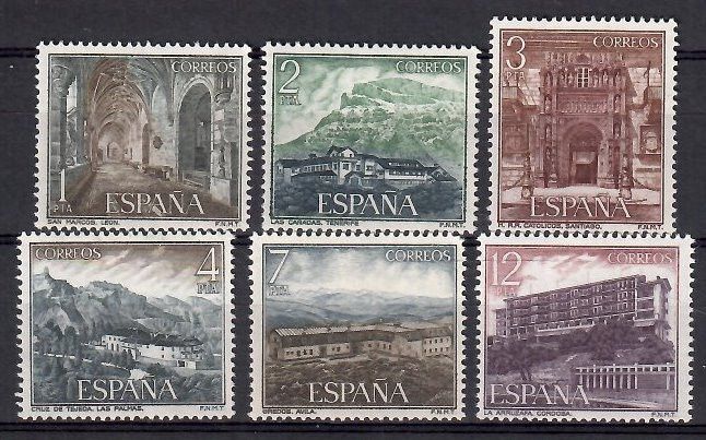 Znaczek Hiszpania 1976 Mi 2227-2232 Czyste **