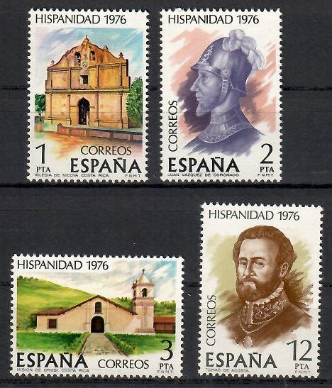 Znaczek Hiszpania 1976