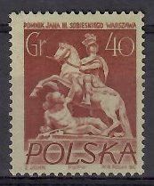 Znaczek Polska 1956