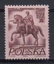 Znaczek Polska 1956