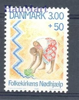 Znaczek Dania 1988 Mi 918 Czyste **