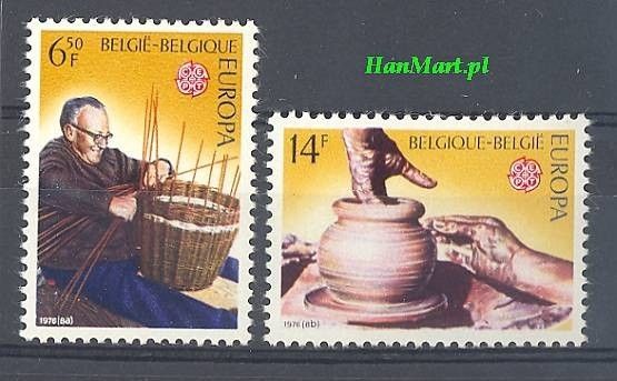 Znaczek Belgia 1976 Mi 1857-1858 Czyste **
