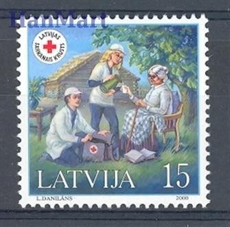 Znaczek Łotwa 2000 Mi 533 Czyste **