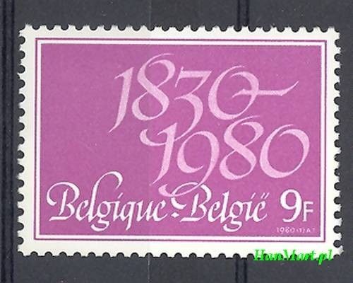 Znaczek Belgia 1980 Mi 2013 Czyste **