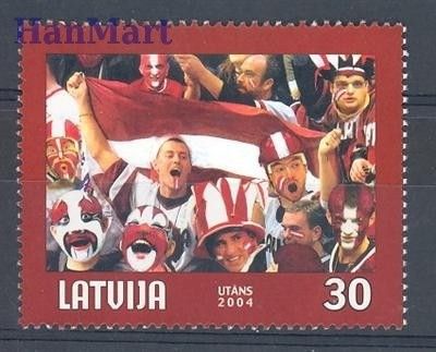 Znaczek Łotwa 2004 Mi 610 Czyste **