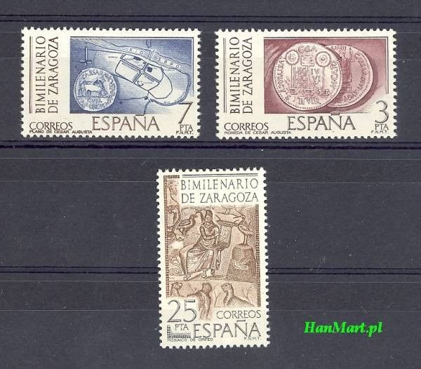 Znaczek Hiszpania 1976 Mi 2212-2214 Czyste **