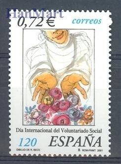 Znaczek Hiszpania 2001 Mi 3677 Czyste **