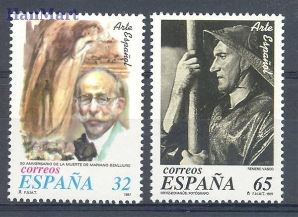 Znaczek Hiszpania 1997 Mi 3344-3345 Czyste **