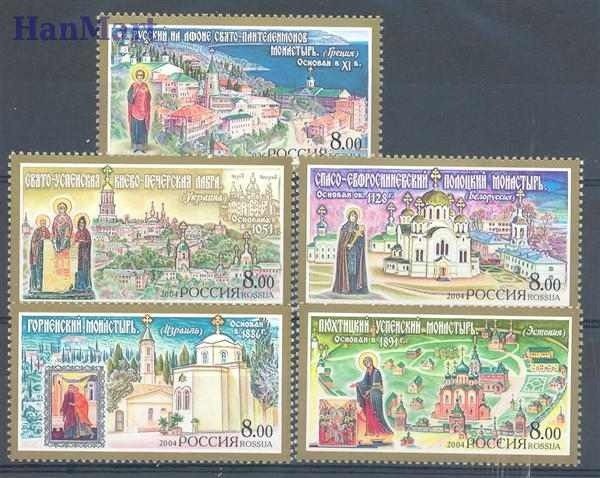 Znaczek Rosja 2004 Mi 1149-1153 Czyste **