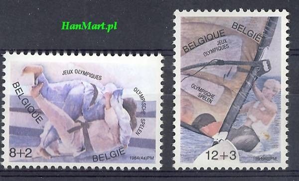 Znaczek Belgia 1984 Mi 2171-2172 Czyste **