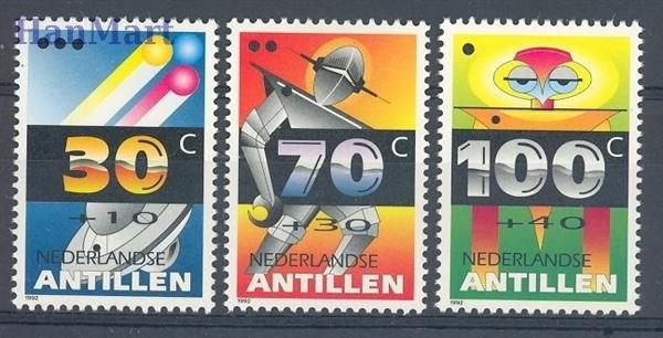 Znaczek Antyle Holenderskie 1992 Mi 759-761 Czyste **